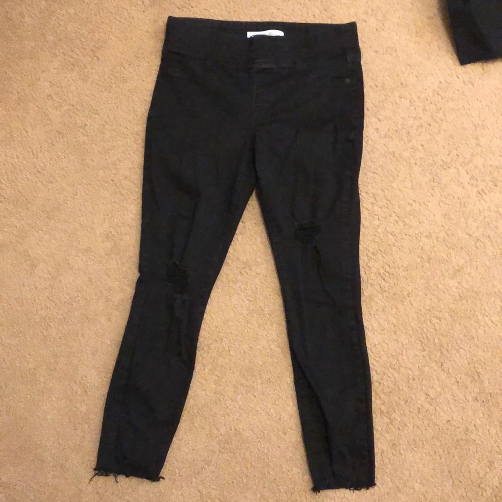 Old navy rockstar super skinny jeggings mid-rise
